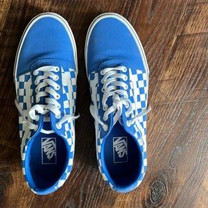 Blue Vans…amazing condition. Nearly new